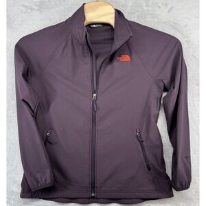 North Face Nimble Softshell Slim Fit Jacket‎ Purples Full Zip TNF Women's L